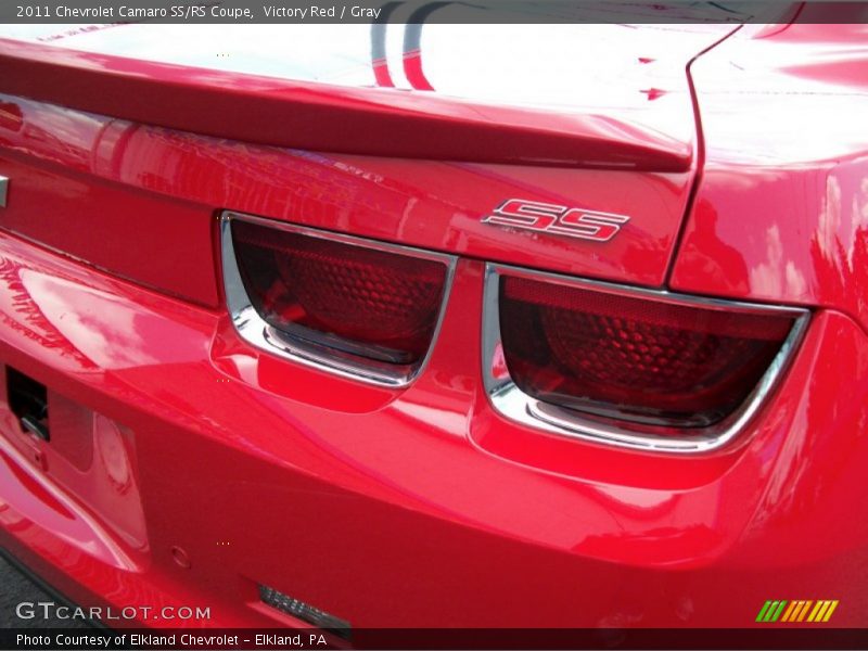 Victory Red / Gray 2011 Chevrolet Camaro SS/RS Coupe