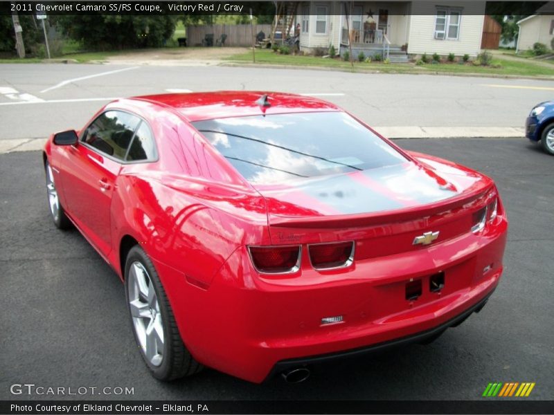 Victory Red / Gray 2011 Chevrolet Camaro SS/RS Coupe