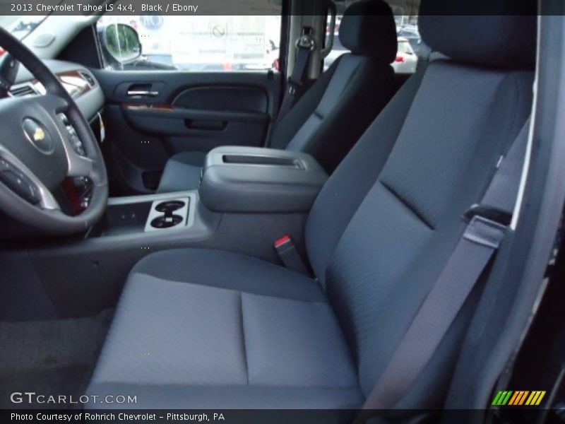 Front Seat of 2013 Tahoe LS 4x4