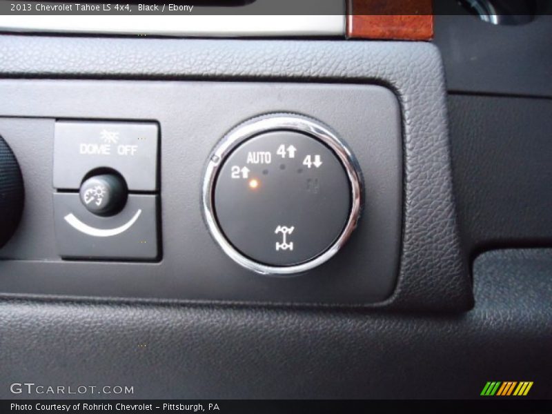 Controls of 2013 Tahoe LS 4x4