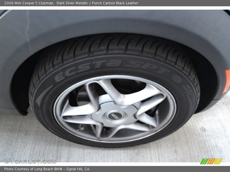 Dark Silver Metallic / Punch Carbon Black Leather 2009 Mini Cooper S Clubman