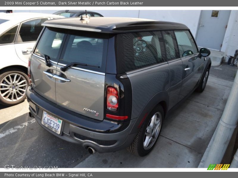 Dark Silver Metallic / Punch Carbon Black Leather 2009 Mini Cooper S Clubman