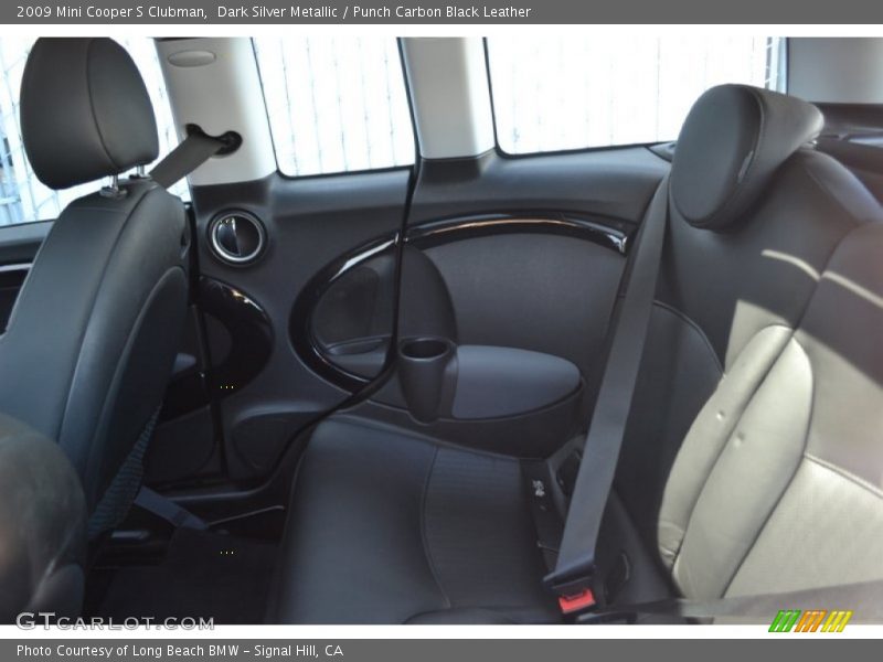 Dark Silver Metallic / Punch Carbon Black Leather 2009 Mini Cooper S Clubman