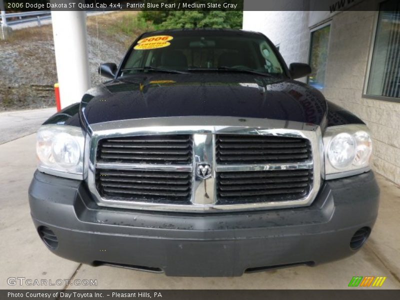 Patriot Blue Pearl / Medium Slate Gray 2006 Dodge Dakota ST Quad Cab 4x4