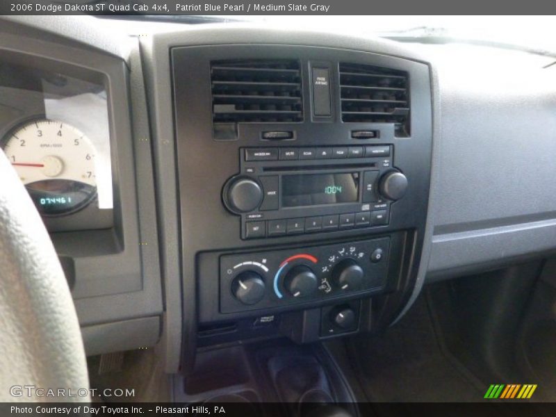 Patriot Blue Pearl / Medium Slate Gray 2006 Dodge Dakota ST Quad Cab 4x4