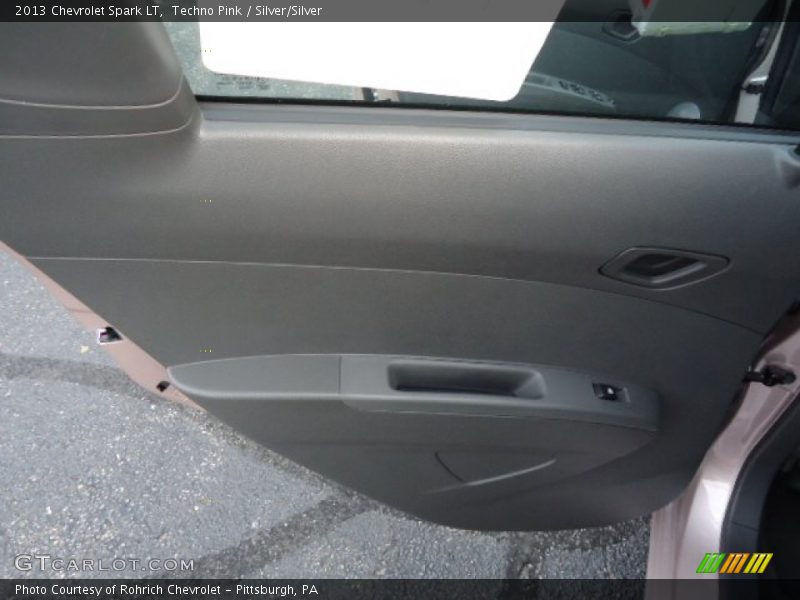 Techno Pink / Silver/Silver 2013 Chevrolet Spark LT