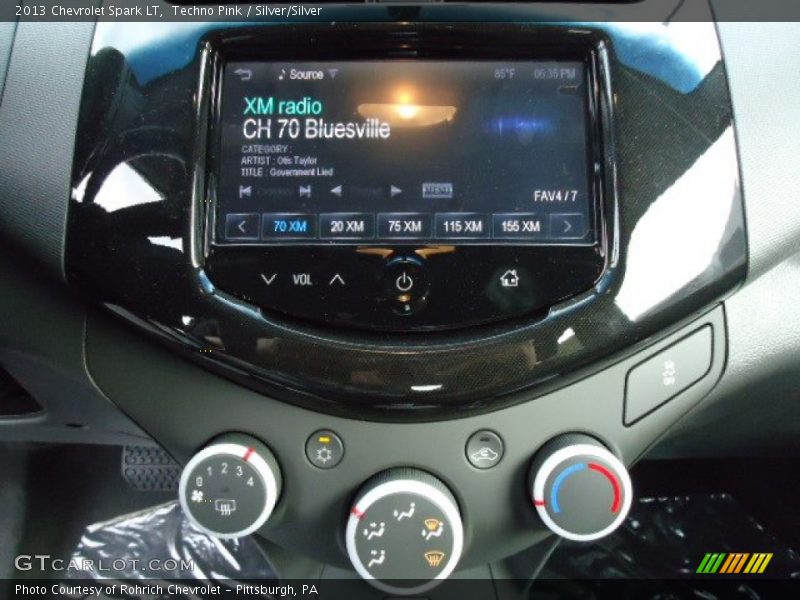 Controls of 2013 Spark LT
