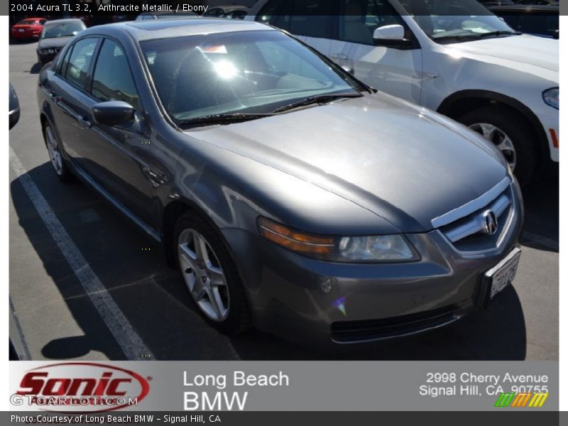 Anthracite Metallic / Ebony 2004 Acura TL 3.2