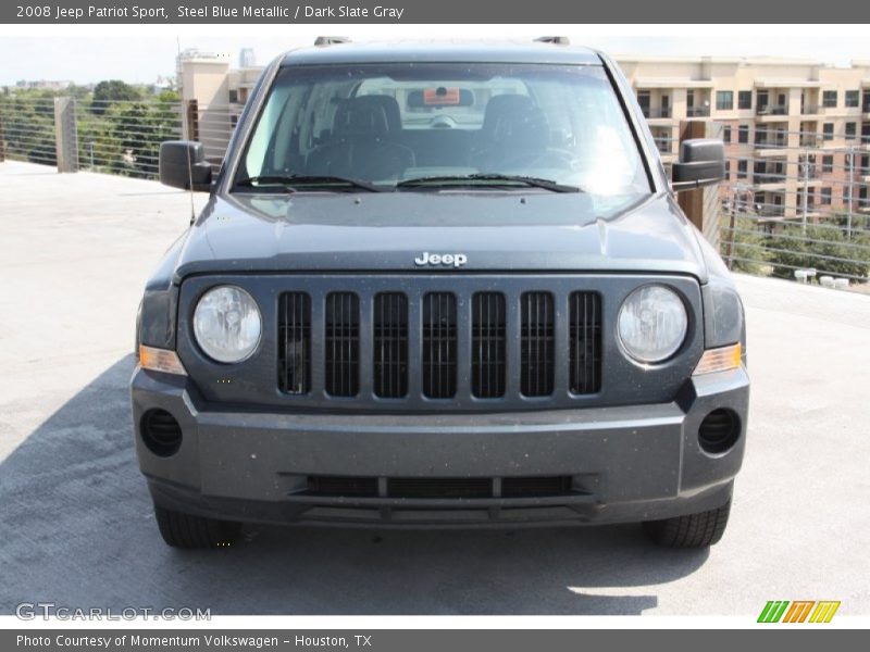 Steel Blue Metallic / Dark Slate Gray 2008 Jeep Patriot Sport