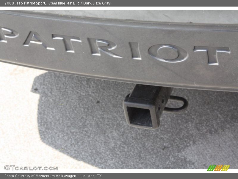 Steel Blue Metallic / Dark Slate Gray 2008 Jeep Patriot Sport