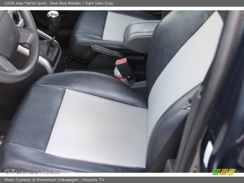 Steel Blue Metallic / Dark Slate Gray 2008 Jeep Patriot Sport