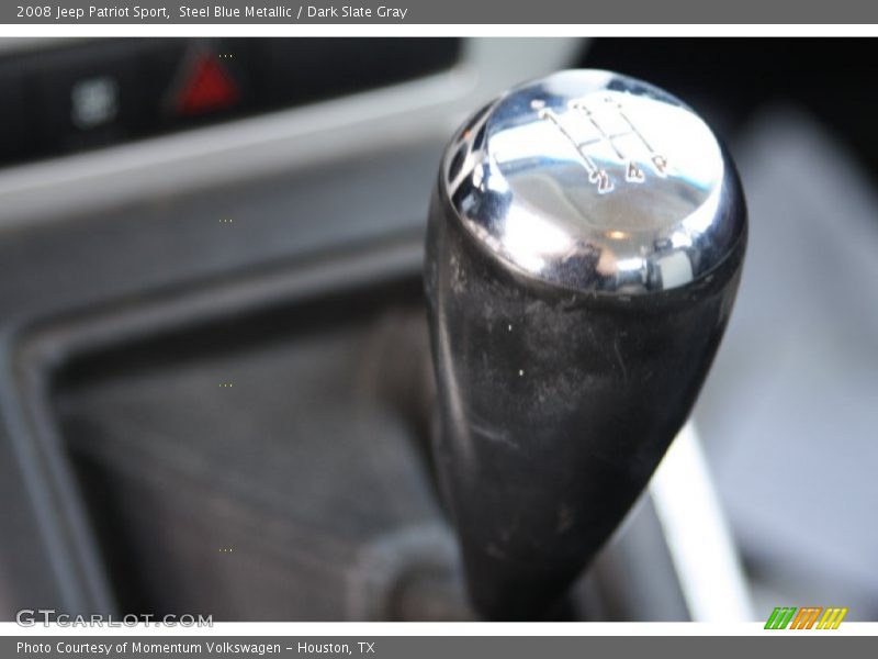 Steel Blue Metallic / Dark Slate Gray 2008 Jeep Patriot Sport