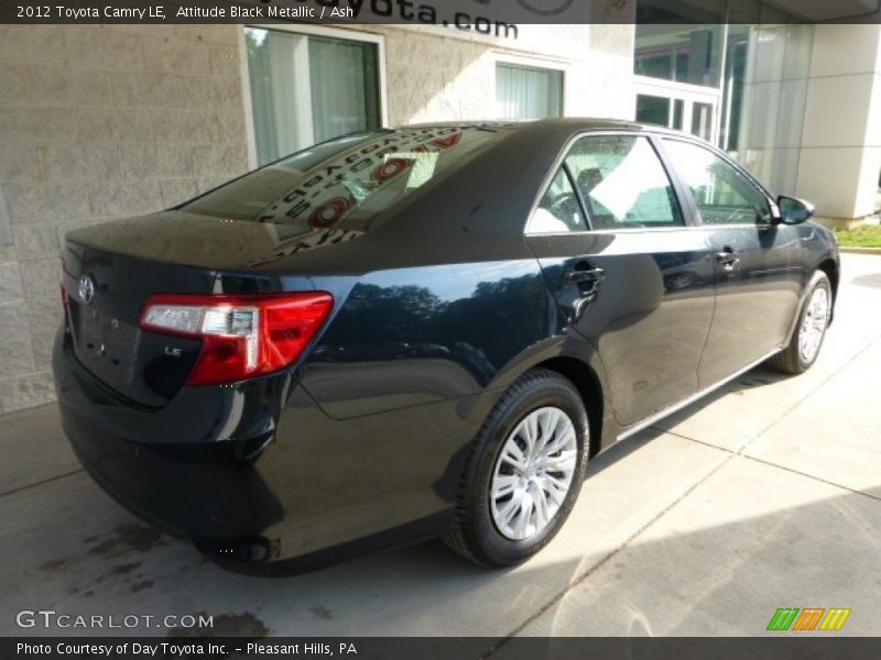 Attitude Black Metallic / Ash 2012 Toyota Camry LE