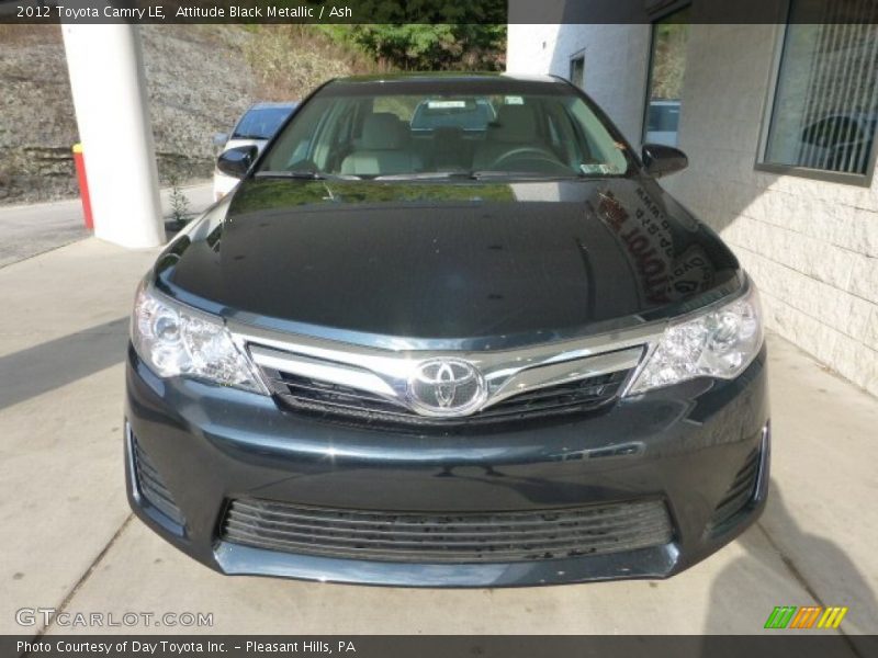 Attitude Black Metallic / Ash 2012 Toyota Camry LE