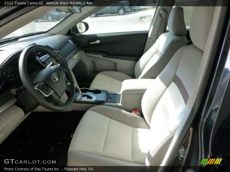 Attitude Black Metallic / Ash 2012 Toyota Camry LE