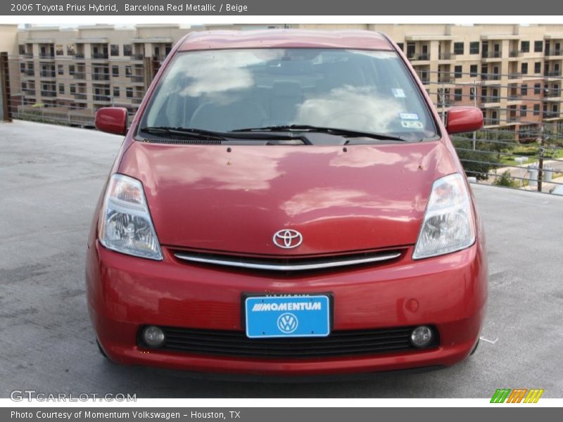 Barcelona Red Metallic / Beige 2006 Toyota Prius Hybrid