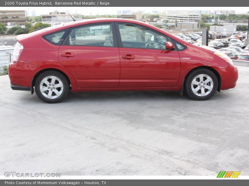 Barcelona Red Metallic / Beige 2006 Toyota Prius Hybrid