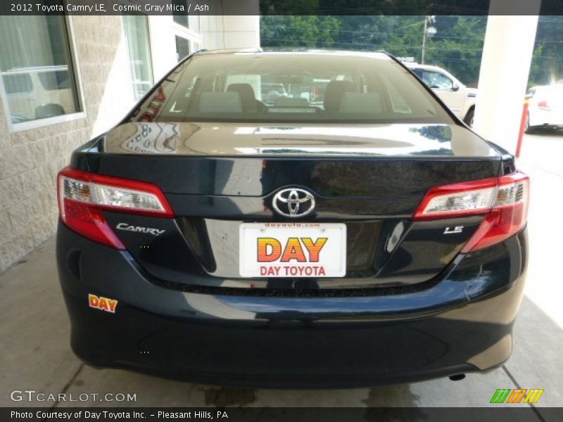 Cosmic Gray Mica / Ash 2012 Toyota Camry LE