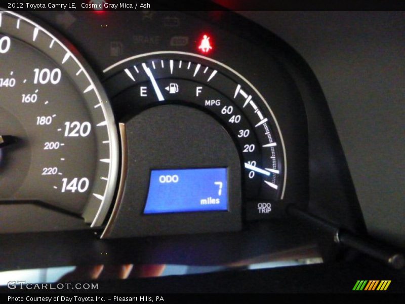 Cosmic Gray Mica / Ash 2012 Toyota Camry LE