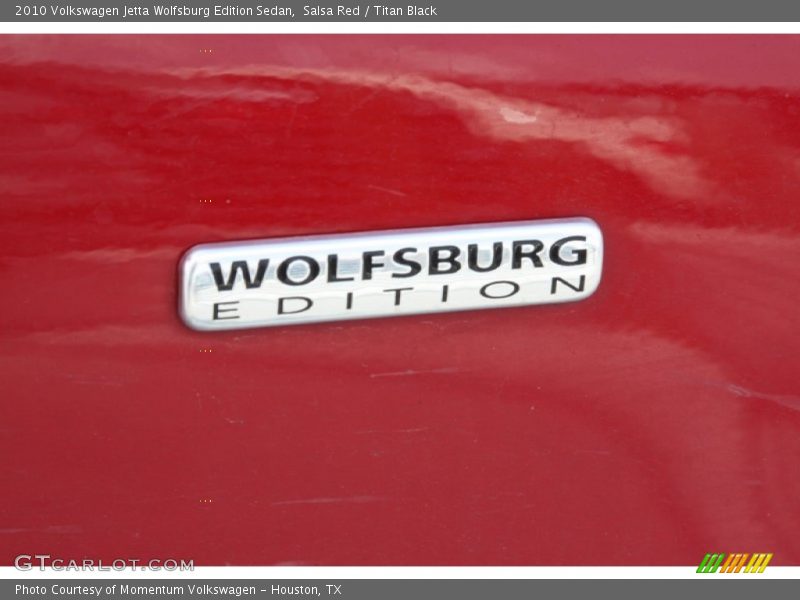 Salsa Red / Titan Black 2010 Volkswagen Jetta Wolfsburg Edition Sedan