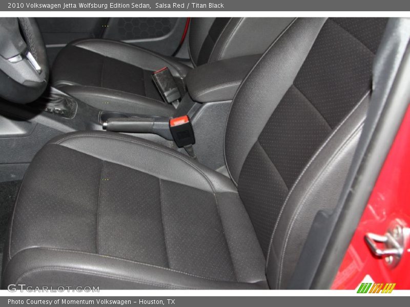 Salsa Red / Titan Black 2010 Volkswagen Jetta Wolfsburg Edition Sedan