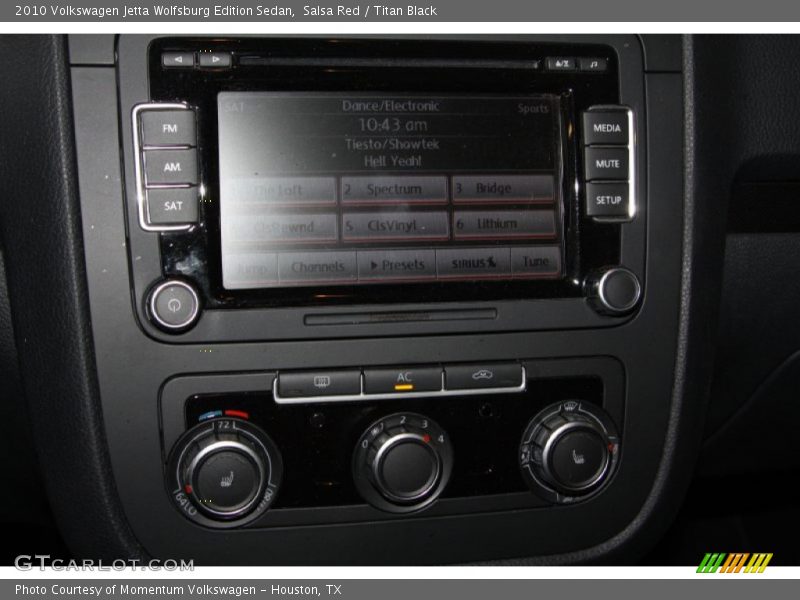 Salsa Red / Titan Black 2010 Volkswagen Jetta Wolfsburg Edition Sedan