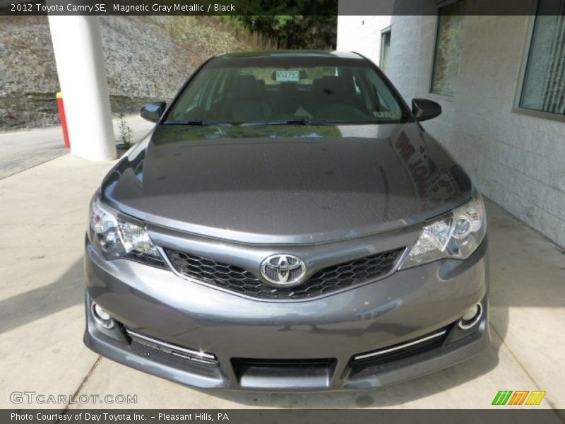 Magnetic Gray Metallic / Black 2012 Toyota Camry SE