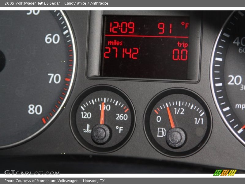 Candy White / Anthracite 2009 Volkswagen Jetta S Sedan