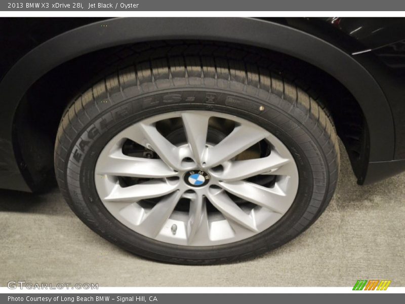 Jet Black / Oyster 2013 BMW X3 xDrive 28i