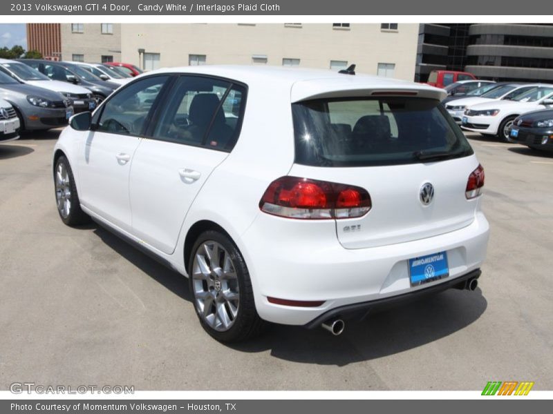 Candy White / Interlagos Plaid Cloth 2013 Volkswagen GTI 4 Door