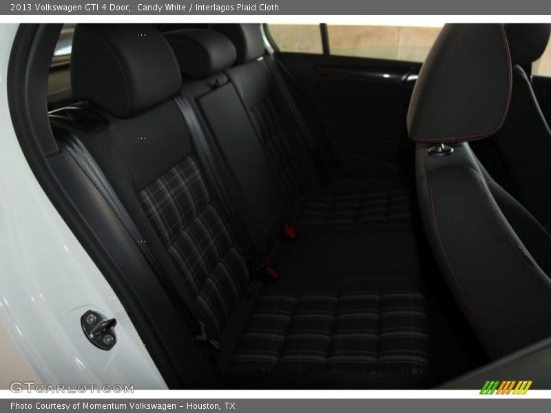 Candy White / Interlagos Plaid Cloth 2013 Volkswagen GTI 4 Door