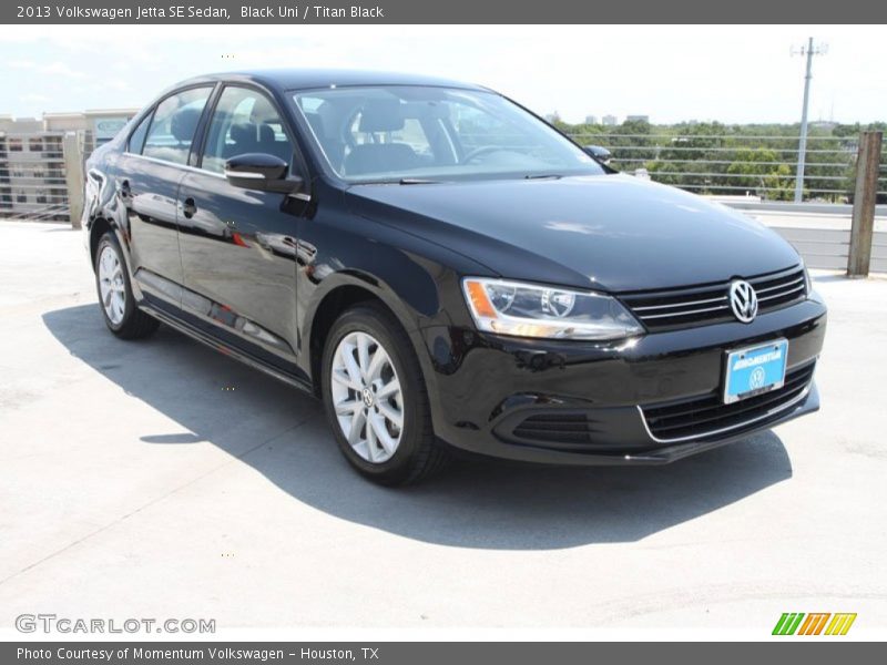 Black Uni / Titan Black 2013 Volkswagen Jetta SE Sedan