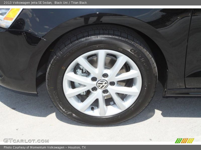 Black Uni / Titan Black 2013 Volkswagen Jetta SE Sedan