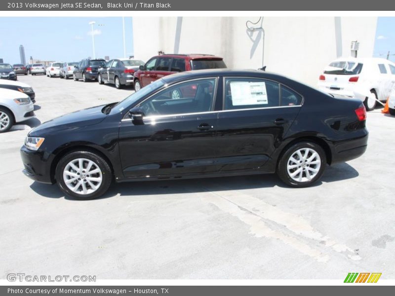 Black Uni / Titan Black 2013 Volkswagen Jetta SE Sedan