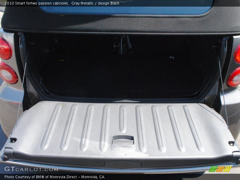Gray Metallic / design Black 2010 Smart fortwo passion cabriolet
