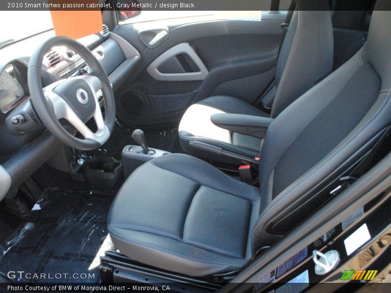 design Black Interior - 2010 fortwo passion cabriolet 