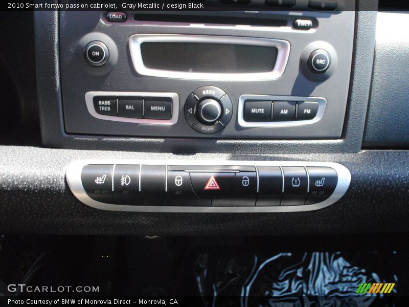 Gray Metallic / design Black 2010 Smart fortwo passion cabriolet