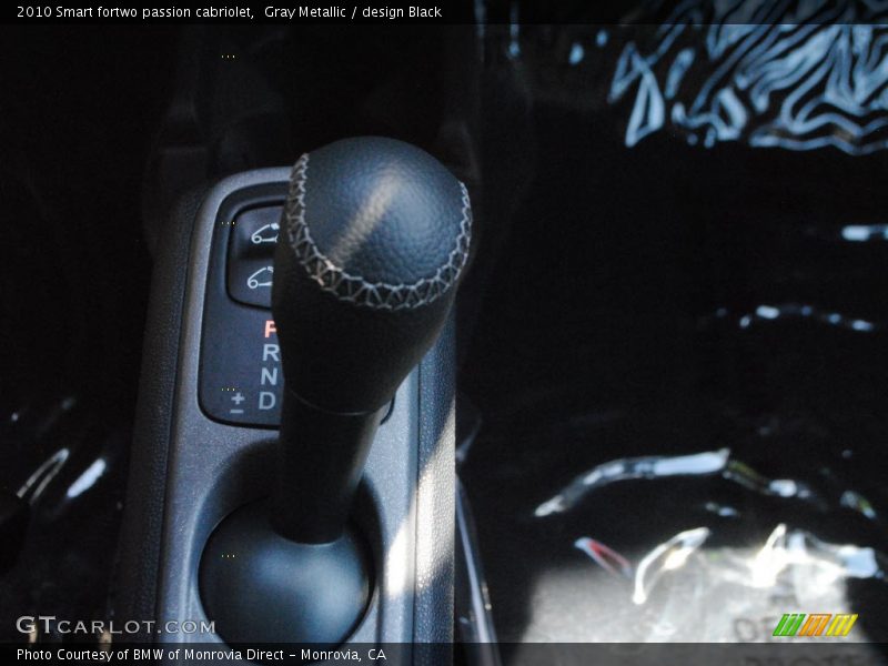  2010 fortwo passion cabriolet 5 Speed smartshift Automatic Shifter