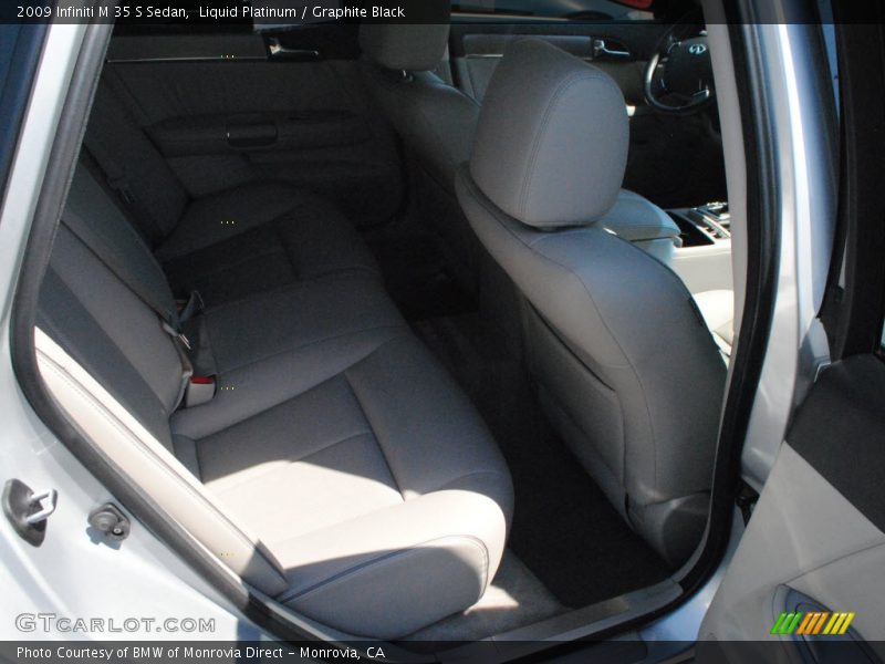 Liquid Platinum / Graphite Black 2009 Infiniti M 35 S Sedan