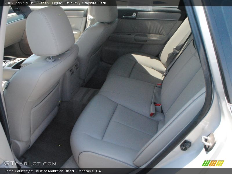 Liquid Platinum / Graphite Black 2009 Infiniti M 35 S Sedan