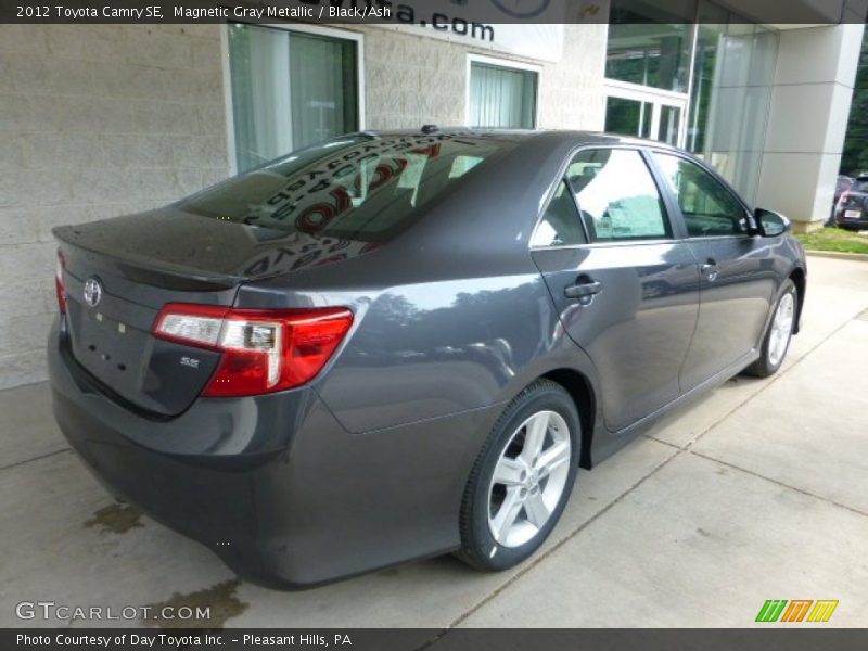Magnetic Gray Metallic / Black/Ash 2012 Toyota Camry SE