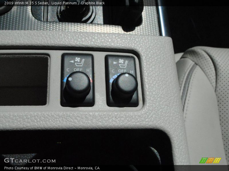 Liquid Platinum / Graphite Black 2009 Infiniti M 35 S Sedan