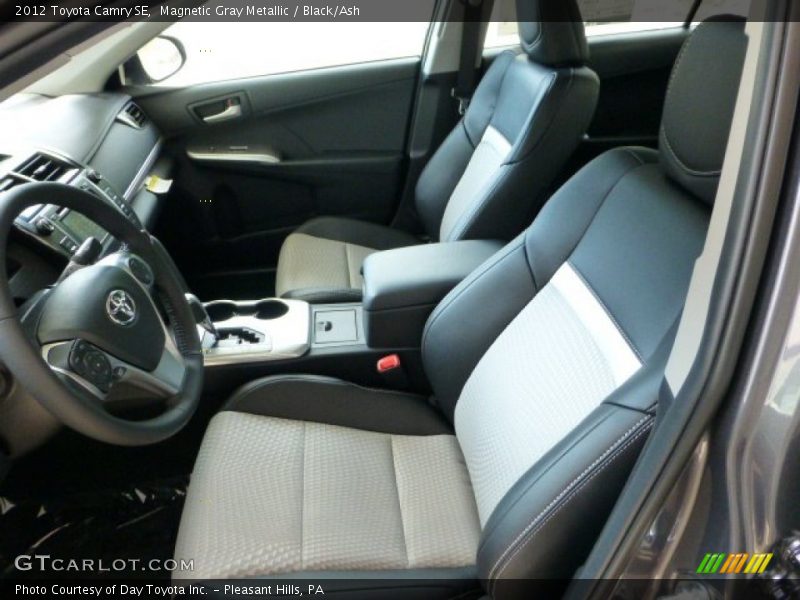 Magnetic Gray Metallic / Black/Ash 2012 Toyota Camry SE