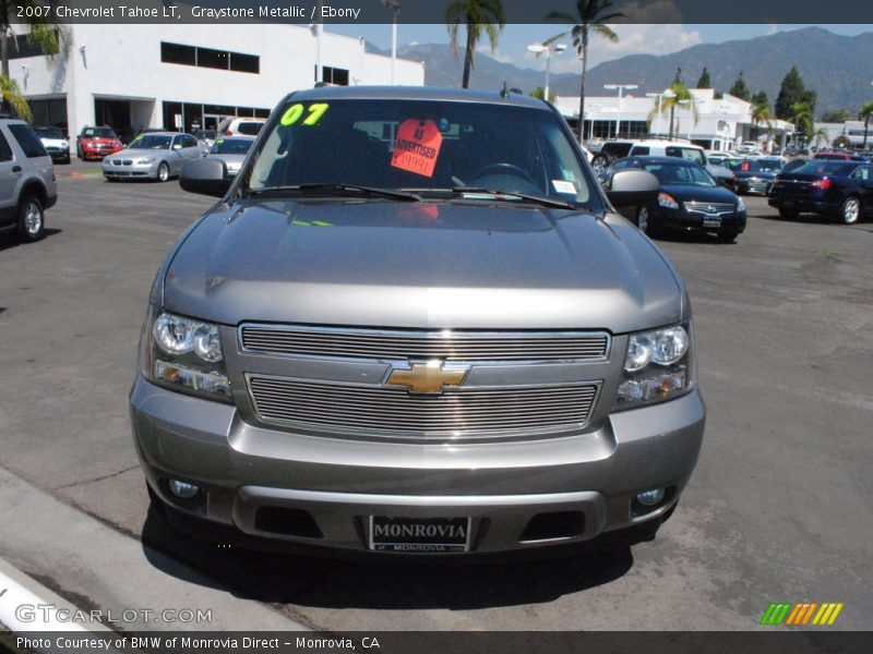 Graystone Metallic / Ebony 2007 Chevrolet Tahoe LT