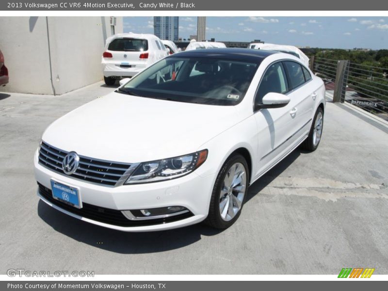 Candy White / Black 2013 Volkswagen CC VR6 4Motion Executive
