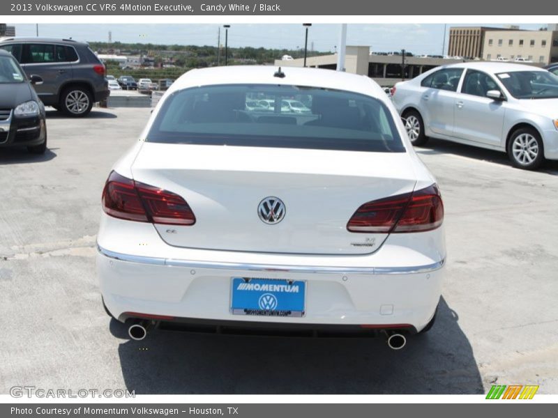 Candy White / Black 2013 Volkswagen CC VR6 4Motion Executive