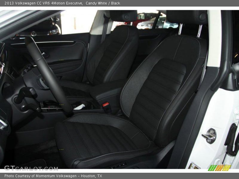 Candy White / Black 2013 Volkswagen CC VR6 4Motion Executive