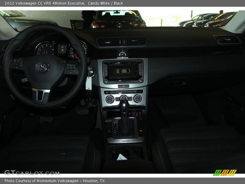 Candy White / Black 2013 Volkswagen CC VR6 4Motion Executive