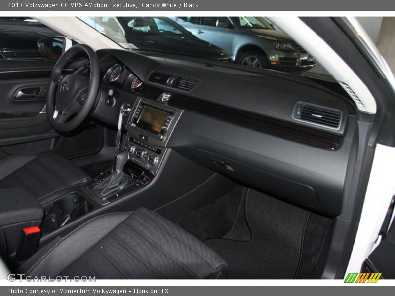 Candy White / Black 2013 Volkswagen CC VR6 4Motion Executive