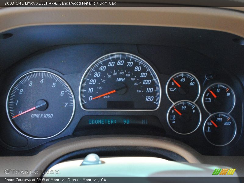  2003 Envoy XL SLT 4x4 XL SLT 4x4 Gauges